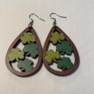 St Patrick's Day Earrings
